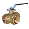 3-Way Diverting Brass Ball Valve