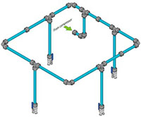 4-Station Looped Garage Pipe Kits