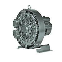 380 Millibar (mbar) Rated Pressure and 51 Cubic Feet per Minute (ft³/min) Air Flow Regenerative Blower (4RC410-H16)