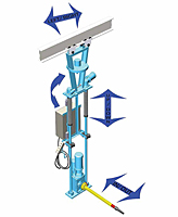 Electric Hopper Car Gate Openers - 3