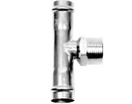 Male National Pipe Thread (NPT) Tees - 2