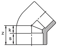 45 Degree Socket Fittings - 2