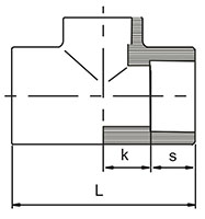 Socket Reducing Tee Fittings - 2