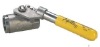 Deadman" Spring Return Handle 316 Stainless Steel Ball Valve"