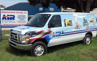 COMPRESSED AIR SYSTEMS INC visual data 5