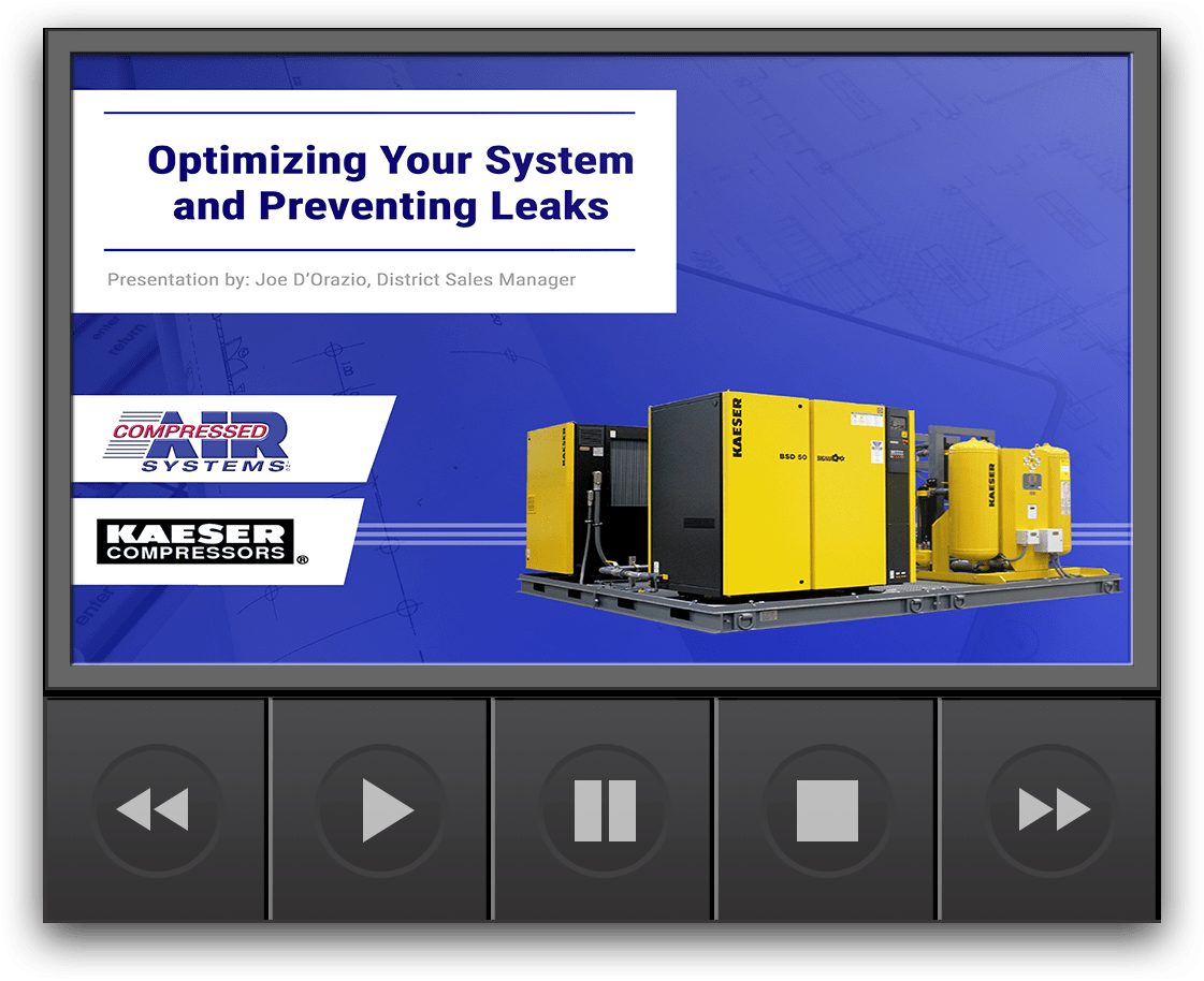 Kaeser Compressors - Optimizing Your System and Preventing Leaks