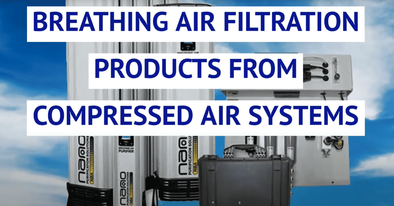 Breathing Air Filtration Products From Compressed Air System