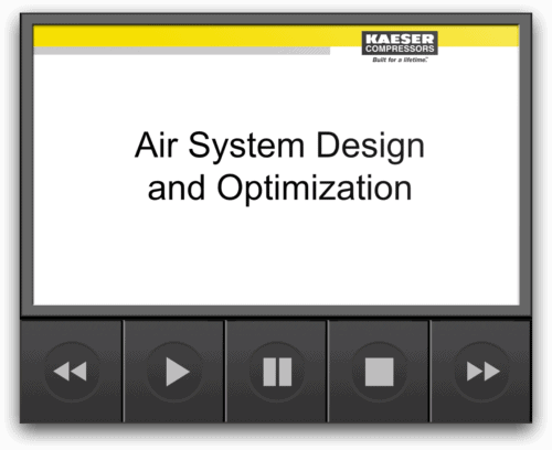 Kaeser Compressors - Air System Design and Optimization