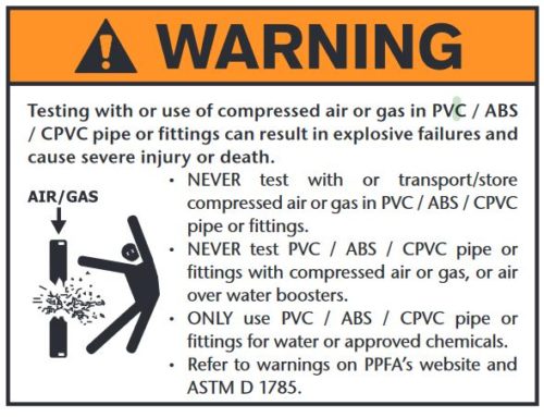 Pipes and Fittings for Compressed Air Systems